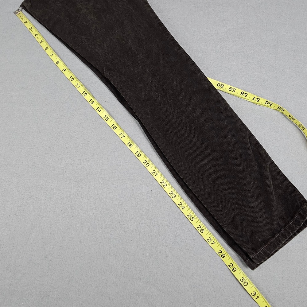 NYDJ Pants Womens Size 4 Alina Legging Lift Tuck Stretch Brown Corduroy - Picture 5 of 10